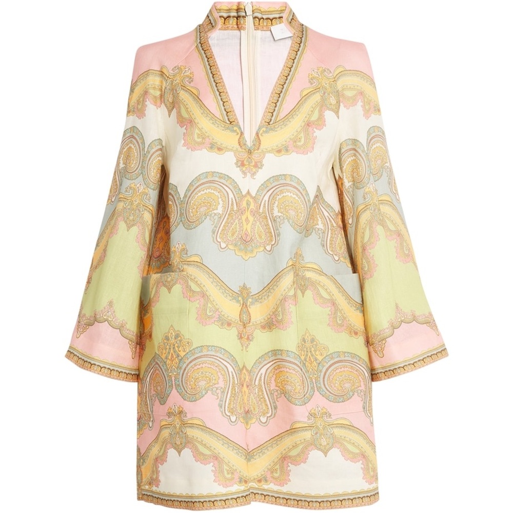 Zimmermann Paisley Mini Dress 0P - Picture 2 of 6